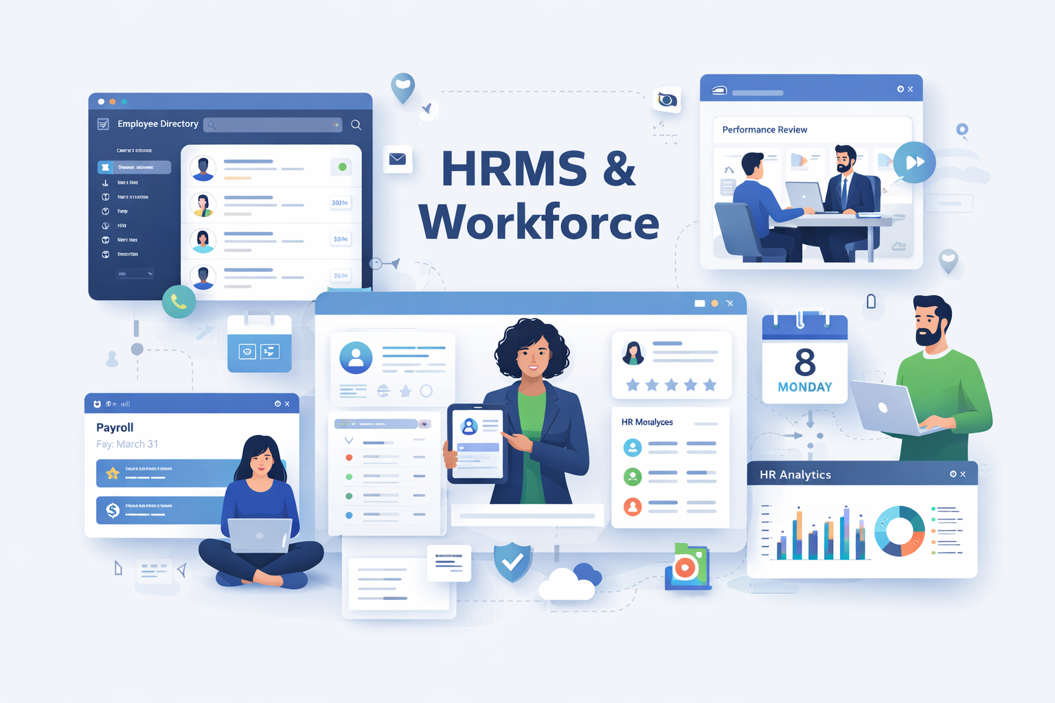 HRMS and payroll software India